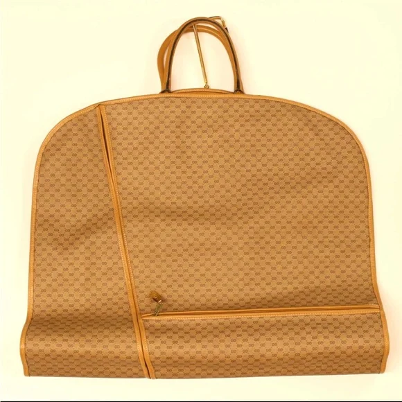 Vintage GUCCI Micro GG Canvas Web Sherry Line